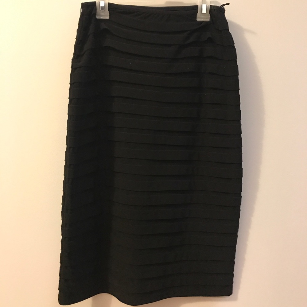 Black Midi Skirt